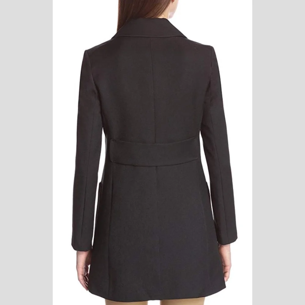 Theory Single Breasted Jacket size 4 peacoat